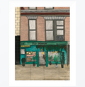 Old Fashion Cafe Print - 9 x 12"