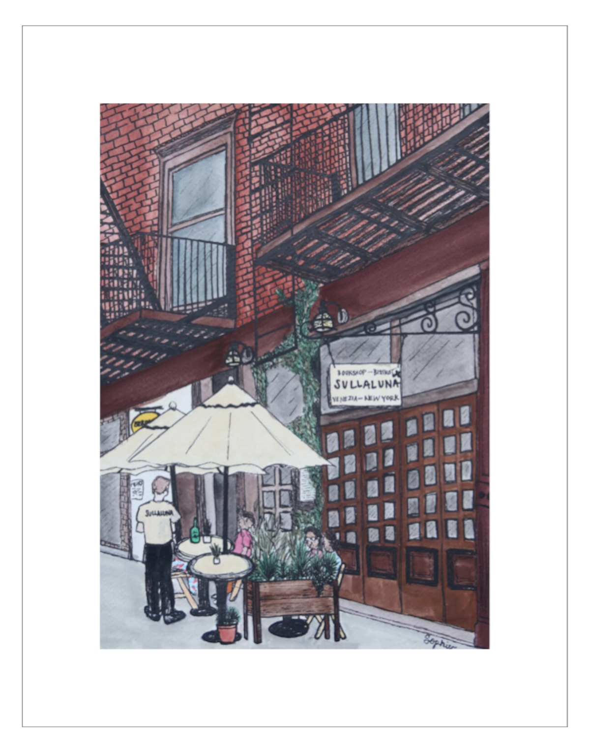 Sullaluna NYC Print - 5 x 7"