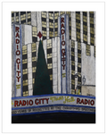 Radio City Music Hall Print - 9 x 12"